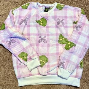 The Grinch Plaid Sweatshirt